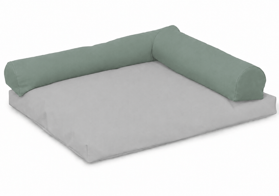 Mobilier - Espace bébé et rassemblement - Coussin carré avec rouleaux Gris Vert