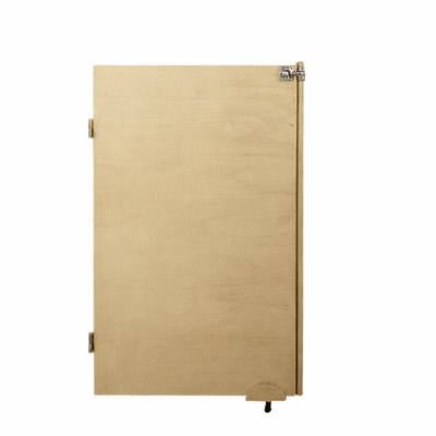 Mobilier - Barrière de séparation & Cloison crèche - Portillon en bois avec roulette sur mesure