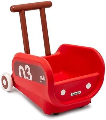 Jeux - Porteurs, Draisiennes, Marcheurs - Chariot de marche Italo Rouge - Italtrike