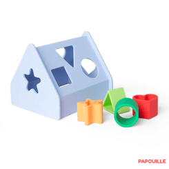Jouets - Jouets à Empiler ou à Encastrer - Maison de formes à encastrer - Little L
