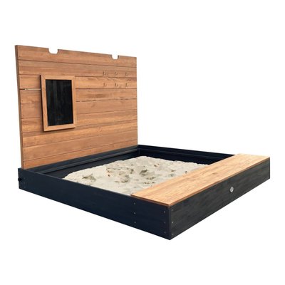 Jeux - Bac à Sable et Accessoires  - Bac à sable XXL avec banc et tableau noir