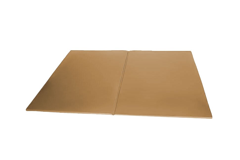 Tapis d'évolution en mousse pvc pliant 200x150x2cm Taupe