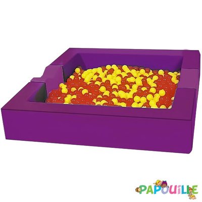 Motricité - Piscine à balles - Piscine à balles en mousse revêtement pvc avec extension (complète) groix