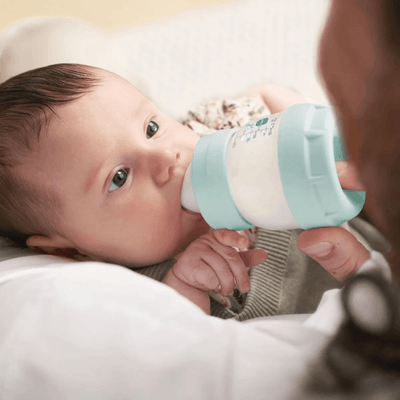 Repas - Biberons Classic et Large - Biberon Easy Start Anti-Colique - 130ml - Sable - Tétine Débit 0