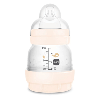Repas - Biberons Classic et Large - Biberon Easy Start Anti-Colique - 130ml - Sable - Tétine Débit 0