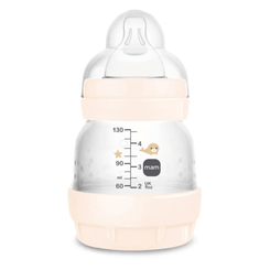 Repas - Biberons Classic et Large - Biberon Easy Start Anti-Colique - 130ml - Sable - Tétine Débit 0