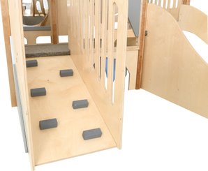 Mobilier - Structure de motricité / activité intérieur - Structure de motricité toboggan - Coin alpiniste