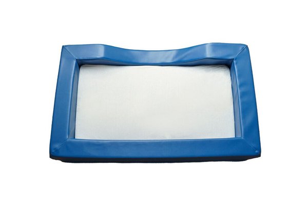 Couchage - Couchette Empilable pour Bébé et Enfant, Lit Gain de Place - Lit couchette en mousse pvc pour matelas 60x120cm bleu