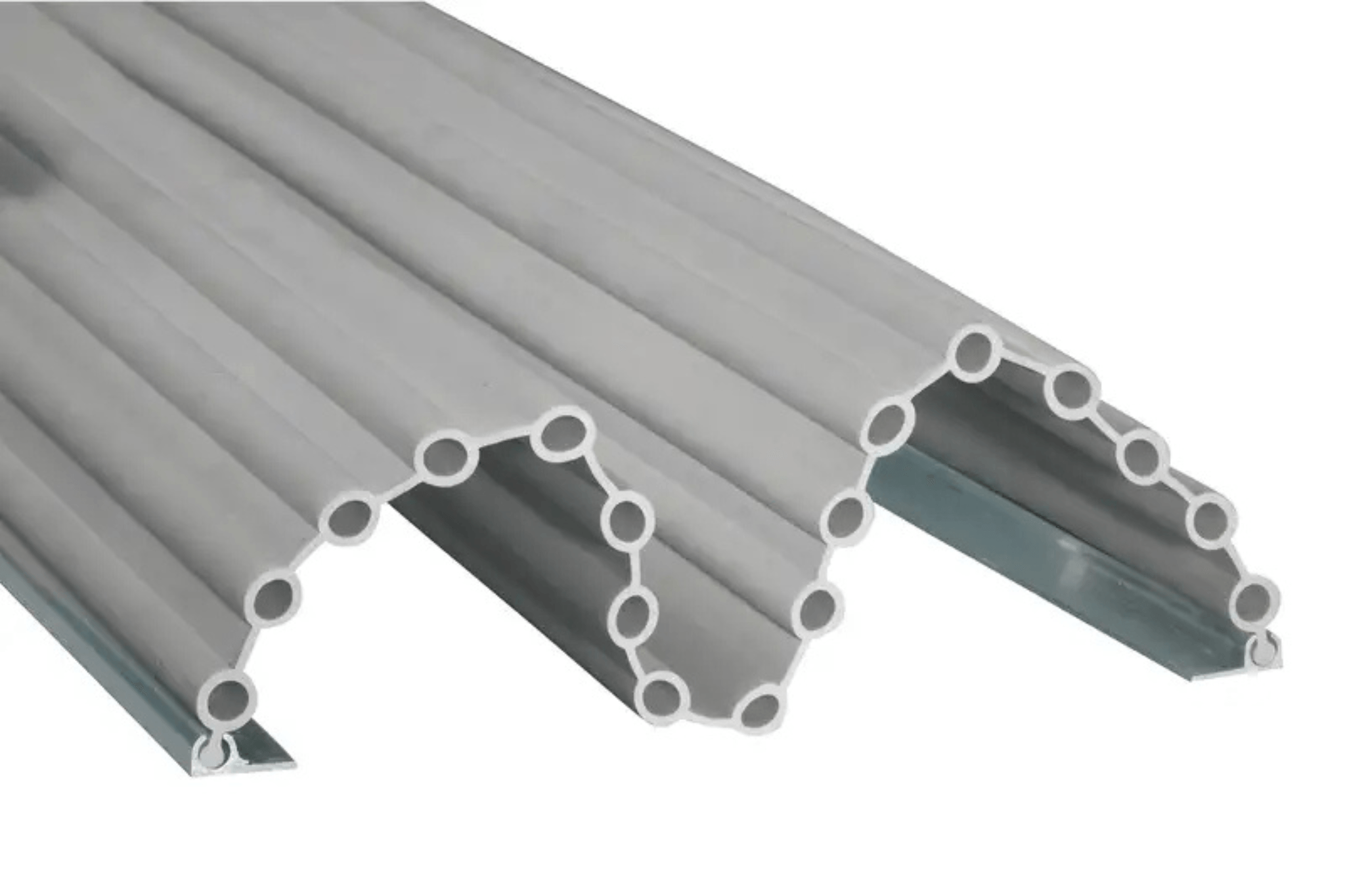 Anti pince-doigts Garomin 17 soufflets 2050 mm - Gris