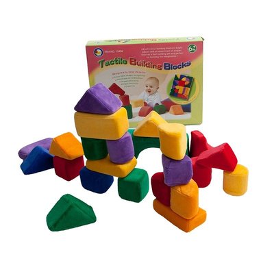 Motricité - Jeux de Motricité Libre - Blocs Tactiles 24 pcs - Psychomotrices