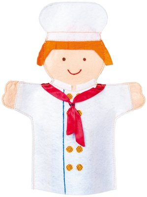 Jeux - Marionnettes, Théâtre  - Lot de 12 Marionnettes - différents métiers
