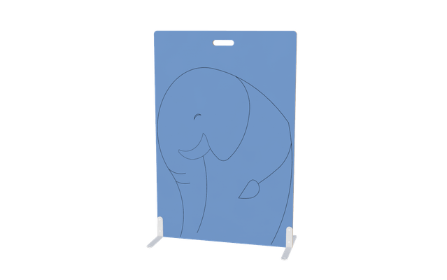 Mobilier - Barrière de séparation & Cloison crèche - Claustra - Jungle éléphant