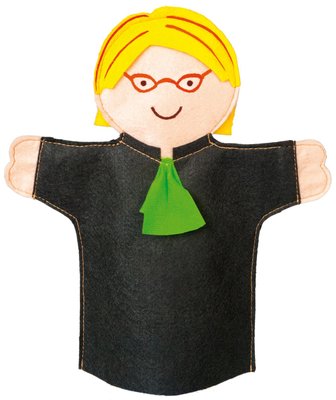 Jeux - Marionnettes, Théâtre  - Lot de 12 Marionnettes - différents métiers