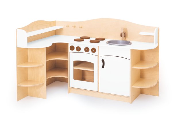 Mobilier - Mobilier de jeux d'imitation - Cuisine complète d'imitation - Blanc