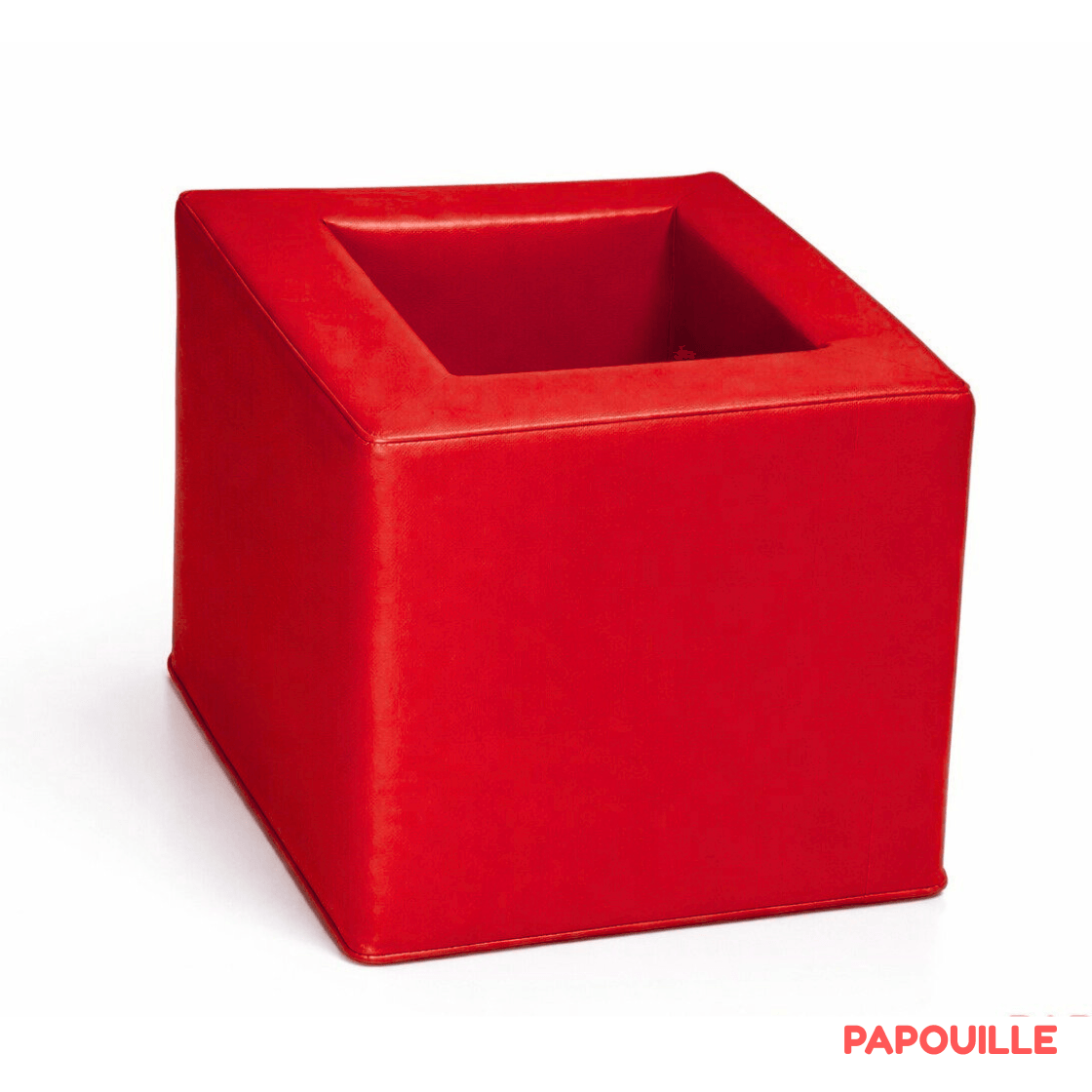 Cube de rangement 38 cm - Rouge