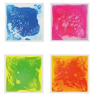 Motricité - Eveil Sensoriels et Tactiles - Carreaux sensoriels - Pack 4 pièces