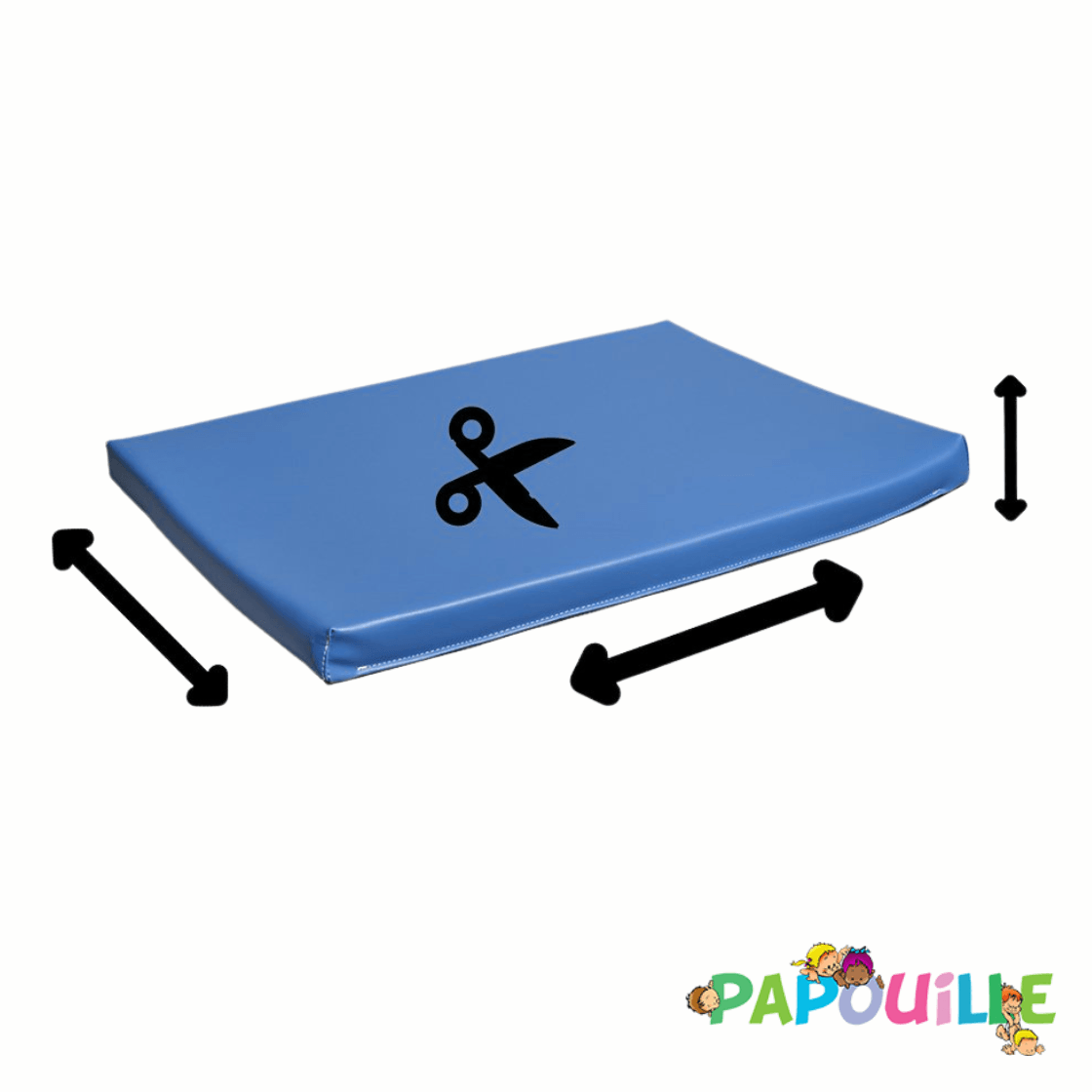 Matelas plat ep 4cm sur mesure - Philippines